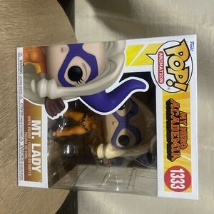 Funko Pop Mt. Lady Figure with Purple and Orange